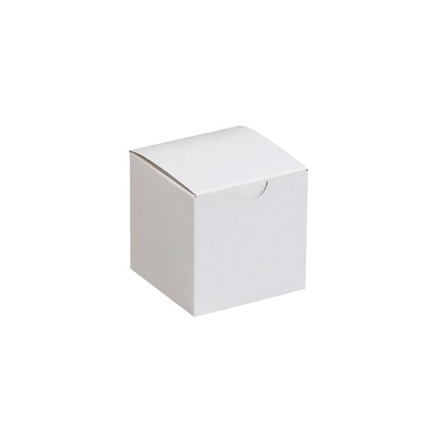 Bsc Preferred 3 x 3 x 3'' White Gift Boxes, 100PK BUY00023818 - main